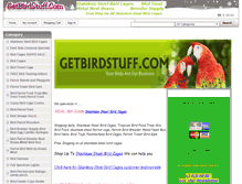 Tablet Screenshot of getbirdstuff.com